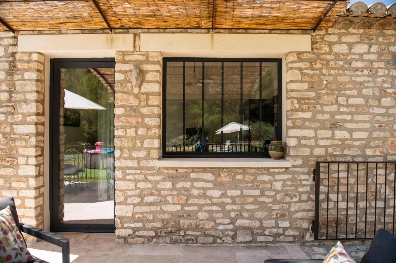Bastide Toujours Dimanche, Maison De Vacances Avec Vue & Piscine Privee Gordes Exteriör bild