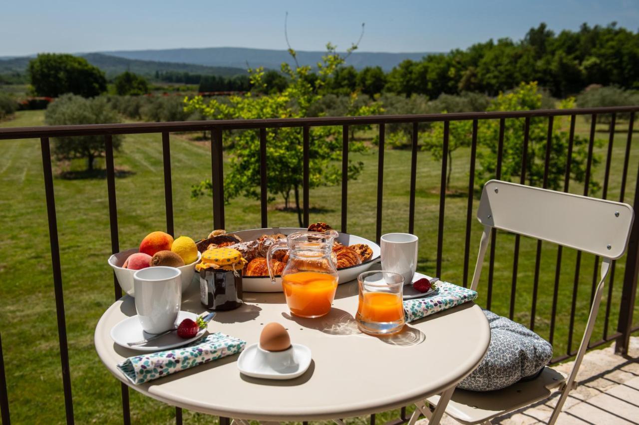 Bastide Toujours Dimanche, Maison De Vacances Avec Vue & Piscine Privee Gordes Exteriör bild