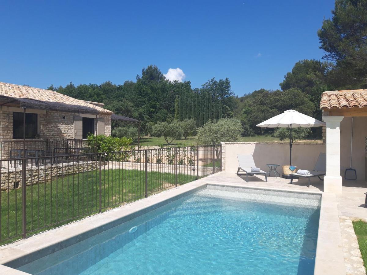 Bastide Toujours Dimanche, Maison De Vacances Avec Vue & Piscine Privee Gordes Exteriör bild