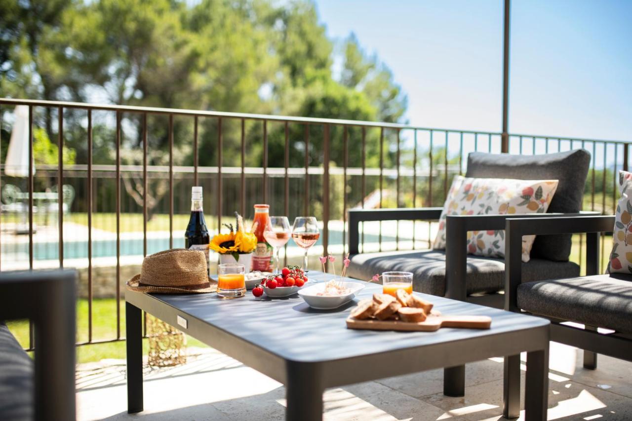 Bastide Toujours Dimanche, Maison De Vacances Avec Vue & Piscine Privee Gordes Exteriör bild
