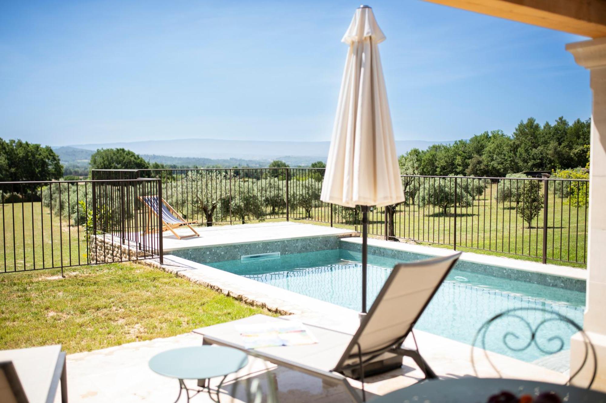 Bastide Toujours Dimanche, Maison De Vacances Avec Vue & Piscine Privee Gordes Exteriör bild