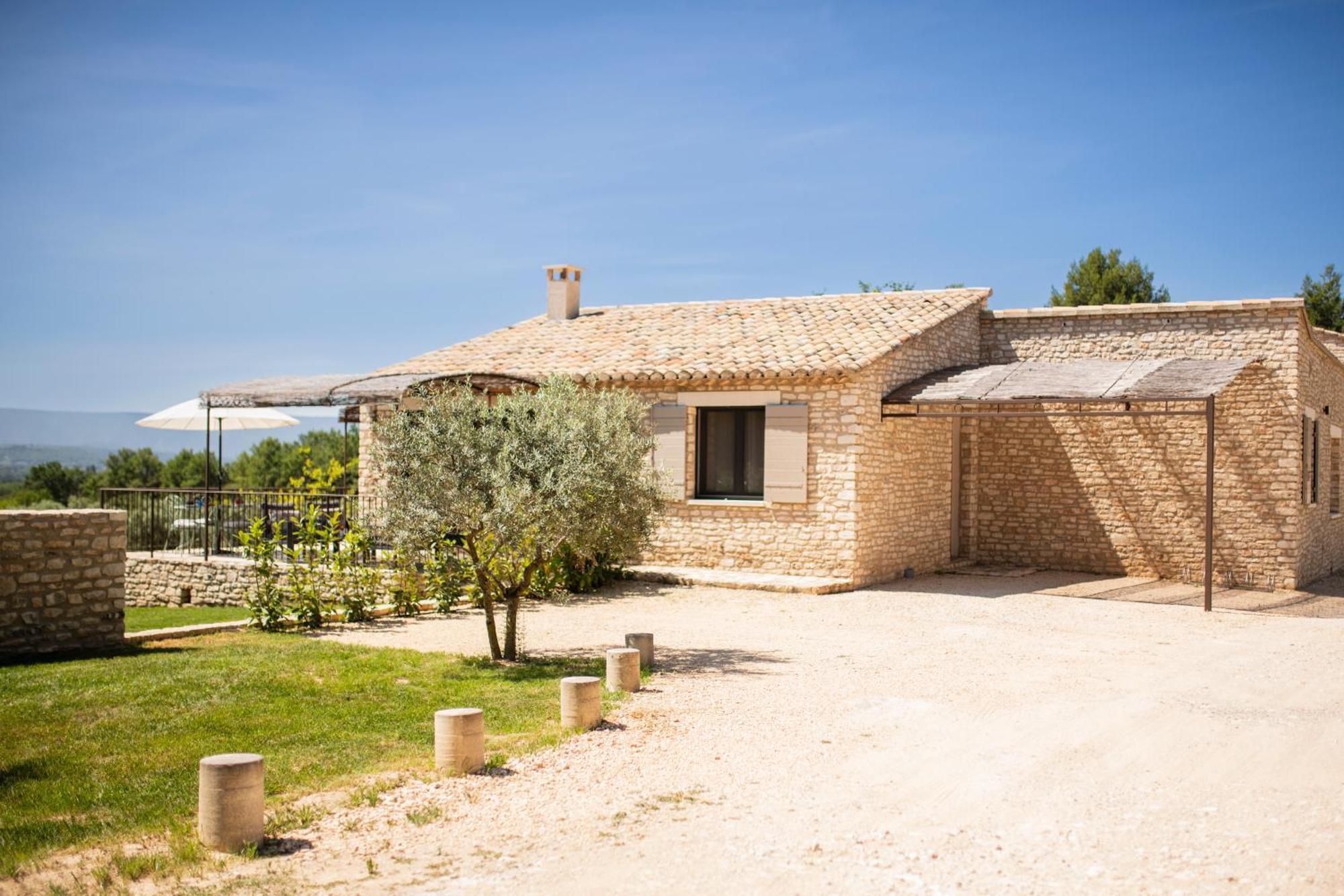 Bastide Toujours Dimanche, Maison De Vacances Avec Vue & Piscine Privee Gordes Exteriör bild