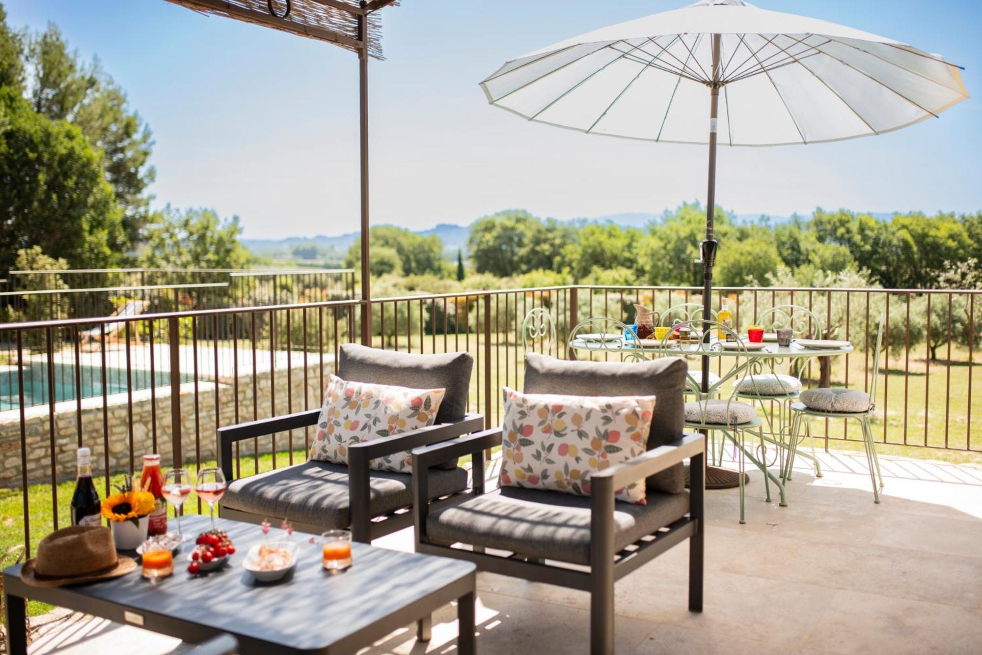 Bastide Toujours Dimanche, Maison De Vacances Avec Vue & Piscine Privee Gordes Exteriör bild